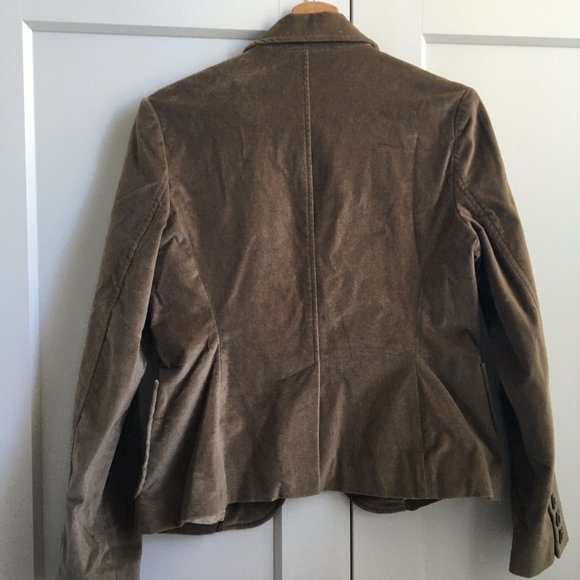 Gap Soft Velvet Blazer Lined - Picture 4 of 5